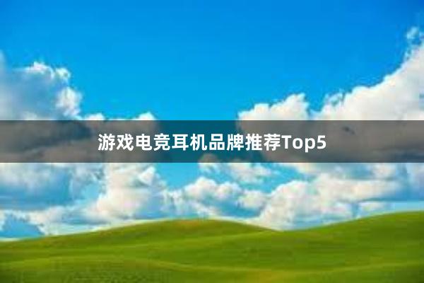 游戏电竞耳机品牌推荐Top5