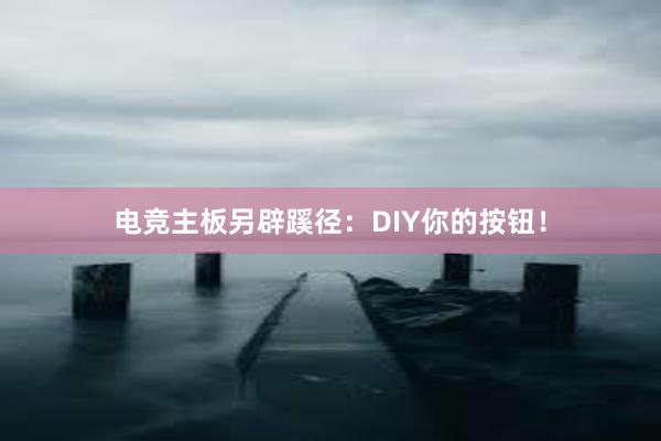 电竞主板另辟蹊径：DIY你的按钮！